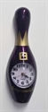 Bowling bábu falióra 30 cm-es lila képe